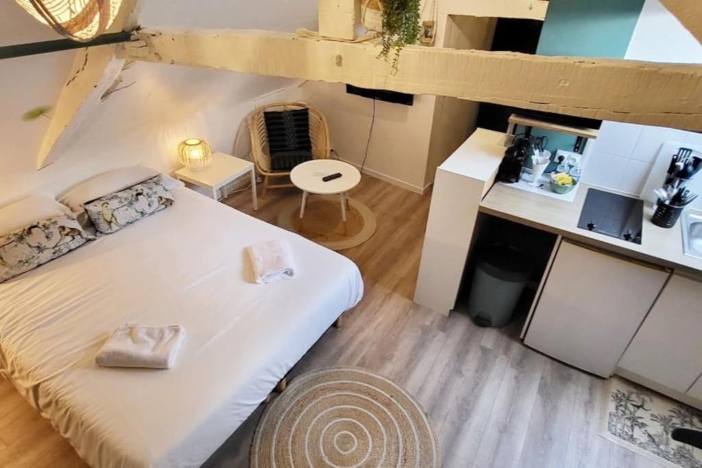 La Cabane - Petit Studio Mansarde - Plage 50M - Rue Gratuite Saint-Malo Exterior foto